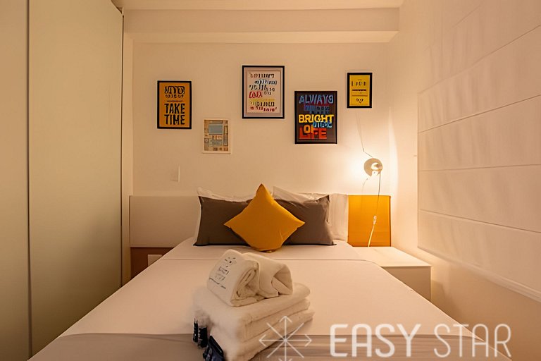 Easy Star - Belo apartamento 1 dorm. C/Vaga na Vila Madalena