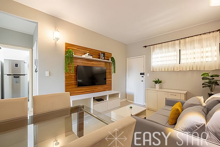 Easy Star - Charmoso apto 2 dorms ao lado da Av. Paulista -