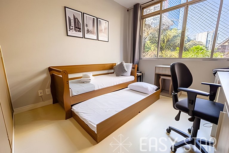 Easy Star - Charmoso apto 2 dorms ao lado da Av. Paulista -
