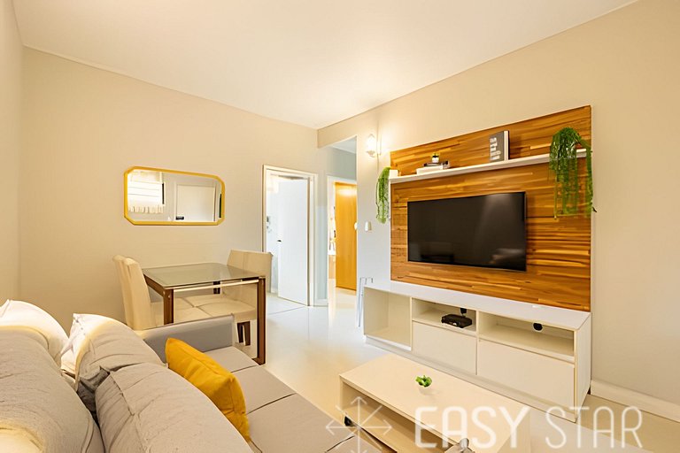 Easy Star - Charmoso apto 2 dorms ao lado da Av. Paulista -