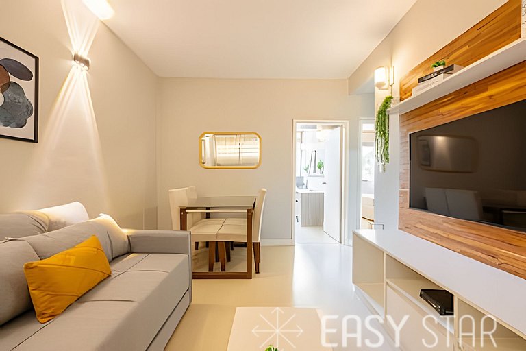 Easy Star - Charmoso apto 2 dorms ao lado da Av. Paulista -