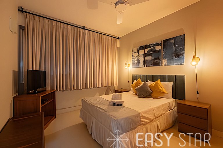 Easy Star - Charmoso apto 2 dorms ao lado da Av. Paulista -