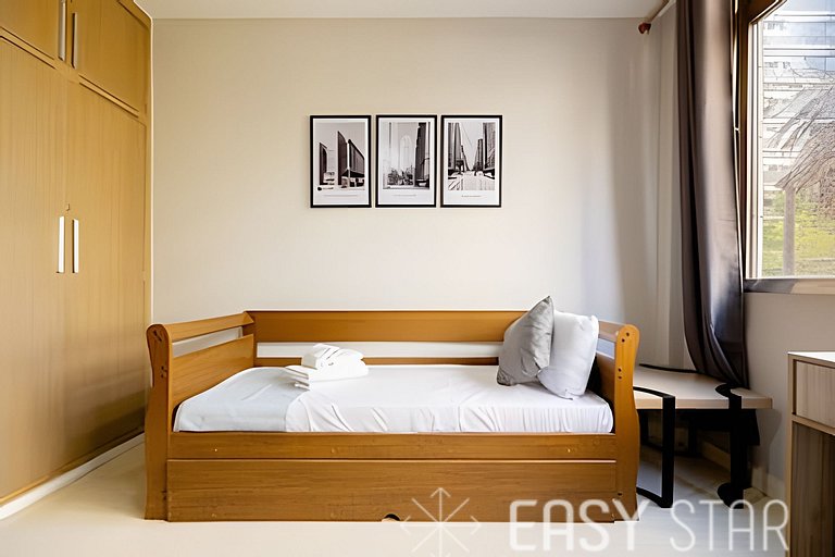 Easy Star - Charmoso apto 2 dorms ao lado da Av. Paulista -