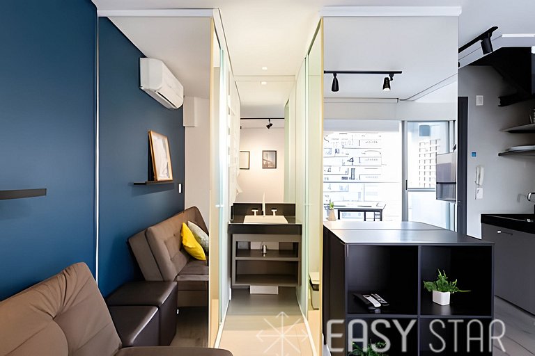 Easy Star - Charmoso duplex C/vaga na Vila Olimpia - KV01I