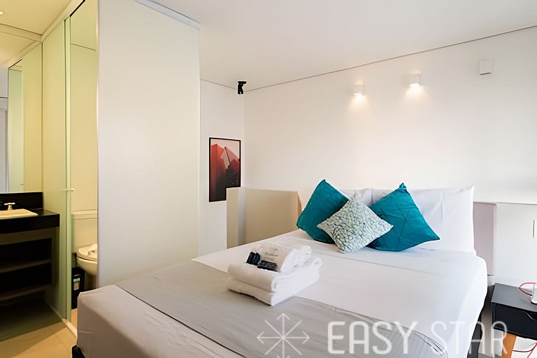 Easy Star - Charmoso duplex C/vaga na Vila Olimpia - KV01I