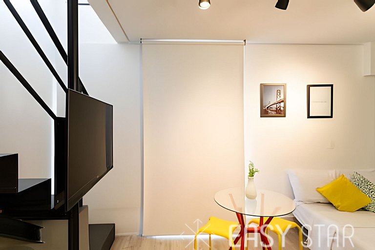 Easy Star - Charmoso duplex C/vaga na Vila Olimpia - KV01I