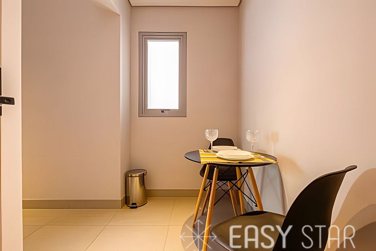 Easy Star - Belo studio com varanda em Perdizes - KW01I