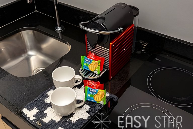 Easy Star - Belo studio com varanda em Perdizes - KW01I