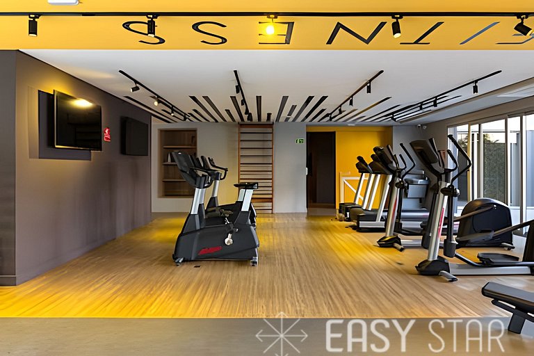 Easy Star - Belo studio com varanda em Perdizes - KW01I