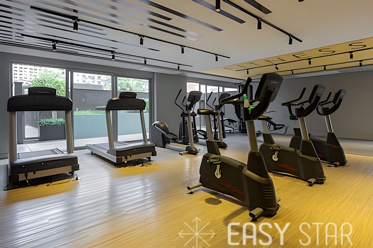 Easy Star - Belo studio com varanda em Perdizes - KW01I