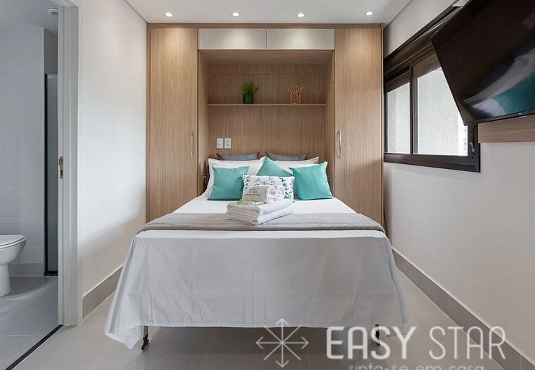 Easy Star - Versatilidade e Aconchego próx ao Metrô - ET03H