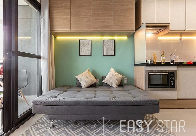 Easy Star - Versatilidade e Aconchego próx ao Metrô - ET03H