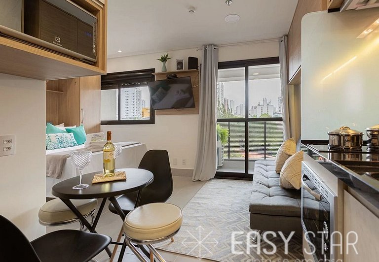 Easy Star - Versatilidade e Aconchego próx ao Metrô - ET03H