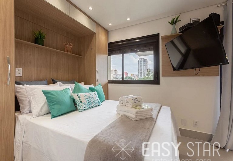 Easy Star - Versatilidade e Aconchego próx ao Metrô - ET03H