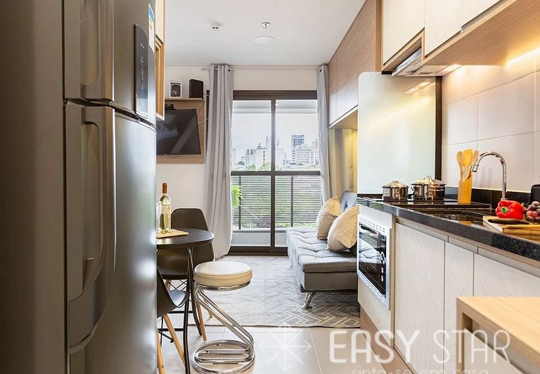 Easy Star - Versatilidade e Aconchego próx ao Metrô - ET03H