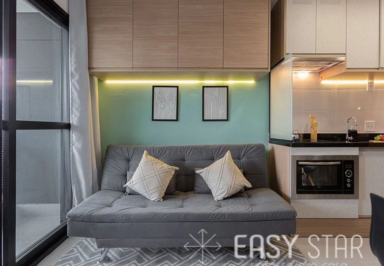 Easy Star - Versatilidade e Aconchego próx ao Metrô - ET03H
