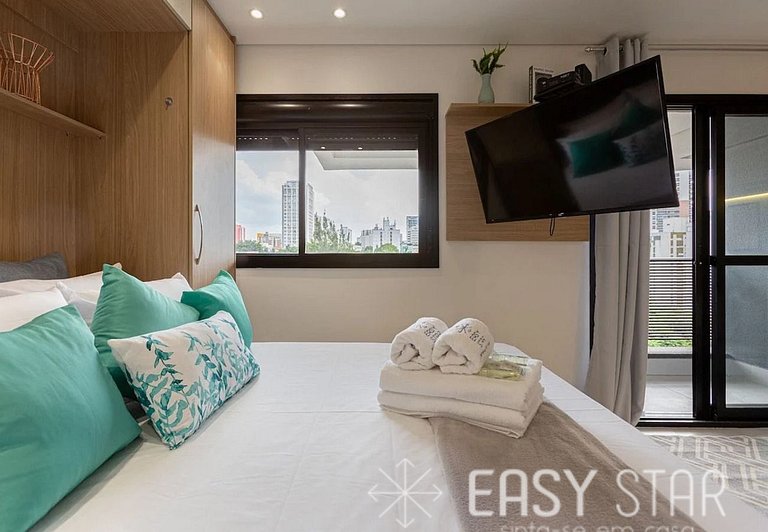 Easy Star - Versatilidade e Aconchego próx ao Metrô - ET03H