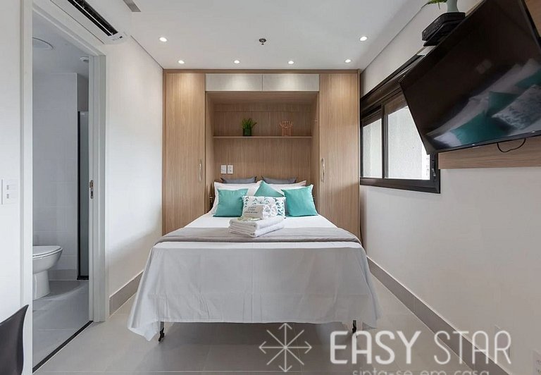 Easy Star - Versatilidade e Aconchego próx ao Metrô - ET03H