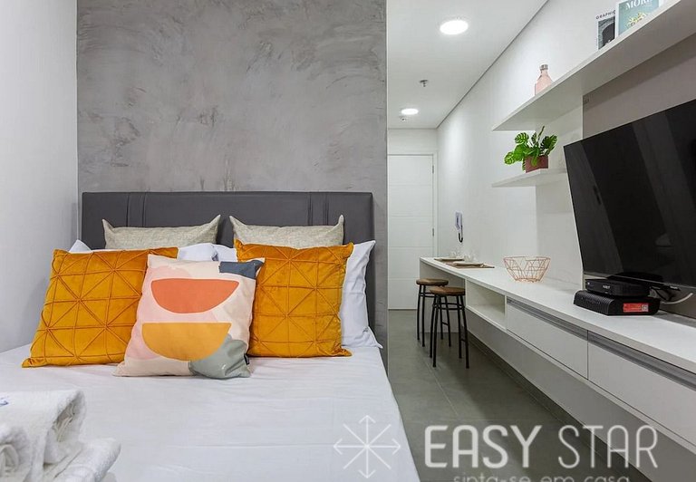 Easy Star - Aconchego e Praticidade, próx ao Metrô - ET01H