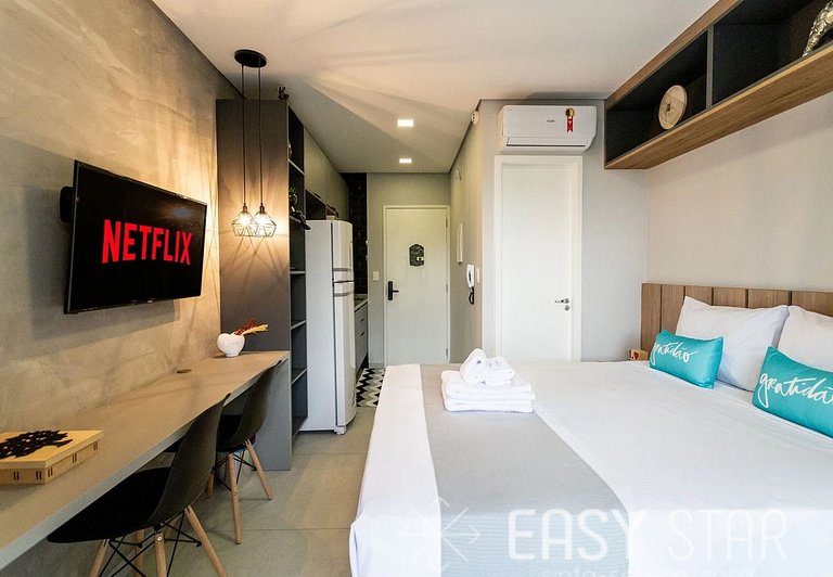 Easy Star - Lindo Studio próx.Metrô Ana Rosa - LN02H