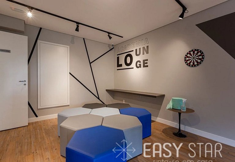 Easy Star - Lindo Studio próx.Metrô Ana Rosa - LN02H