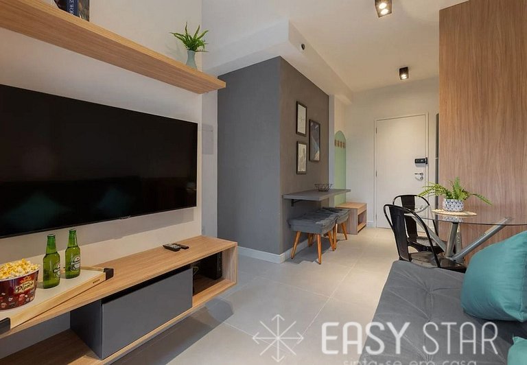 Easy Star - Lindo Apto de 1 Dorm. na Vila Mariana - EO01H