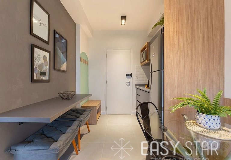 Easy Star - Lindo Apto de 1 Dorm. na Vila Mariana - EO01H