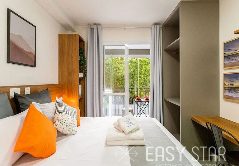 Easy Star -Studio Encantador próx. ao Metrô Ana Rosa - LN03H
