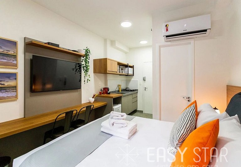 Easy Star -Studio Encantador próx. ao Metrô Ana Rosa - LN03H