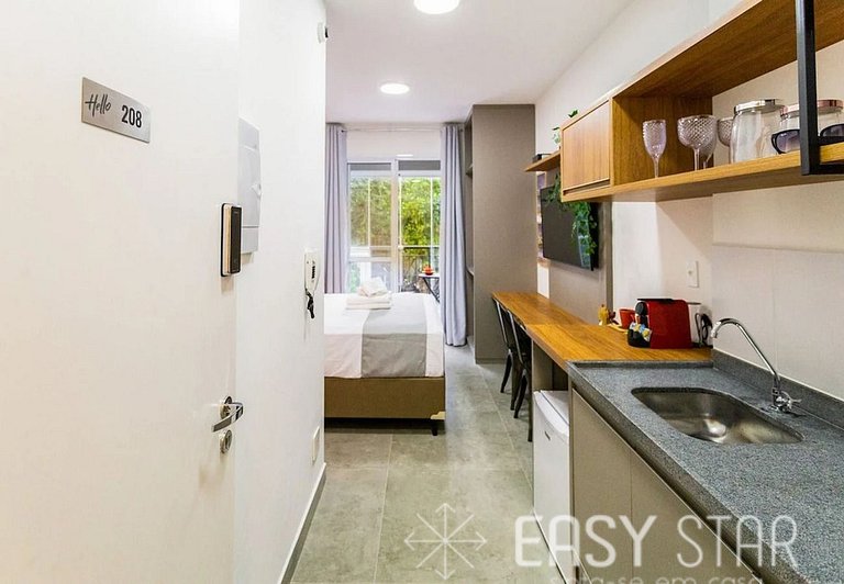 Easy Star -Studio Encantador próx. ao Metrô Ana Rosa - LN03H