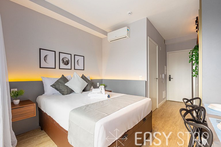 Easy Star - Lindo studio com Brooklin - BU01I