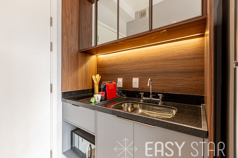 Easy Star - Lindo studio com Brooklin - BU01I