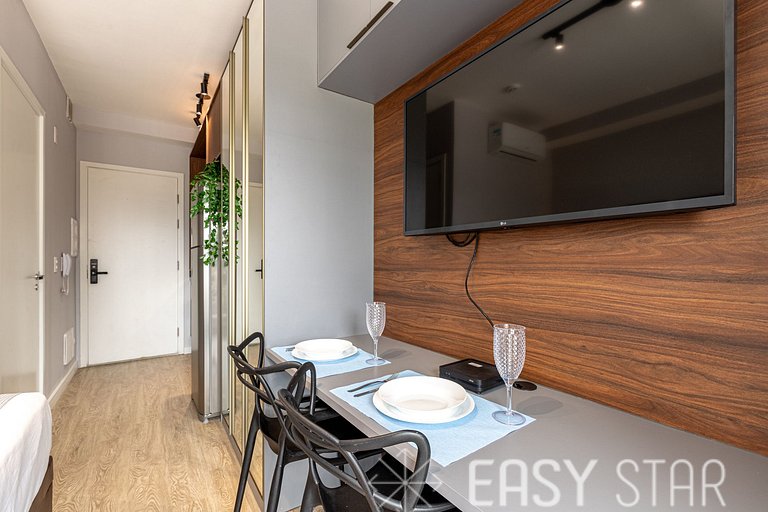Easy Star - Lindo studio com Brooklin - BU01I