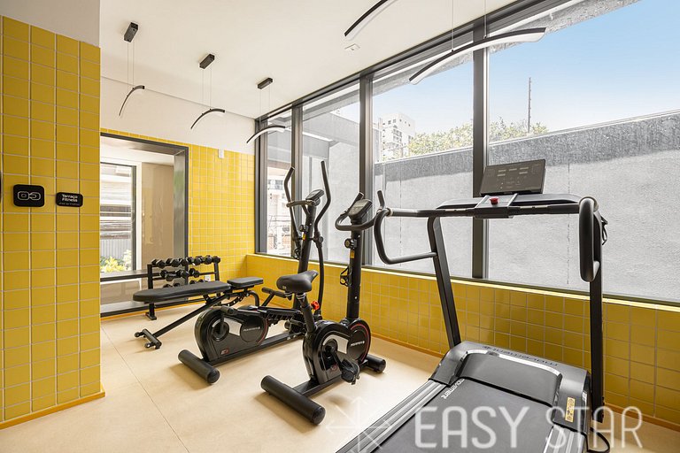 Easy Star - Lindo studio com Brooklin - BU01I
