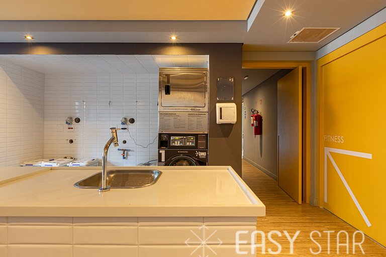 Easy Star - Belo studio com varanda em Perdizes - KW01I