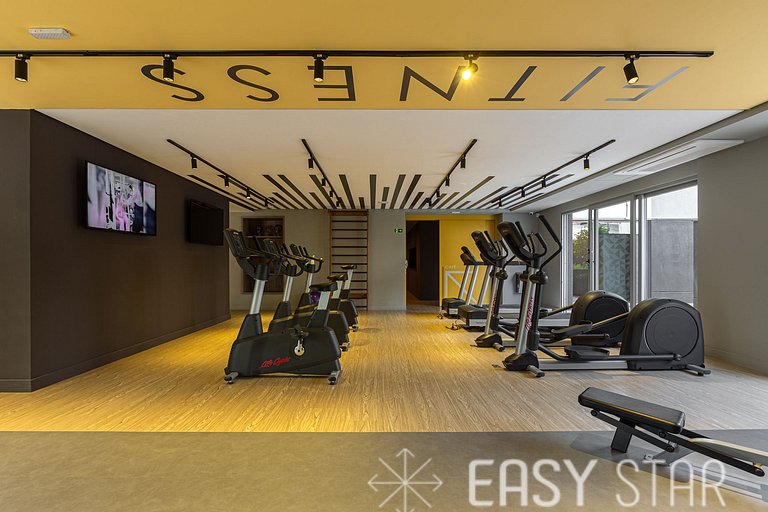 Easy Star - Belo studio com varanda em Perdizes - KW01I