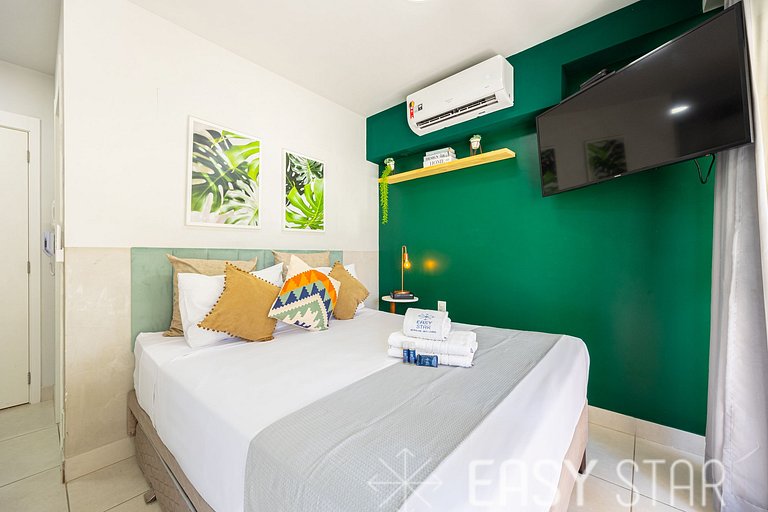 Easy Star - Lindo studio no coração de Moema - IP01H