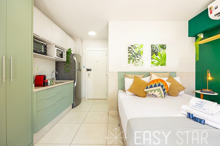 Easy Star - Lindo studio no coração de Moema - IP01H