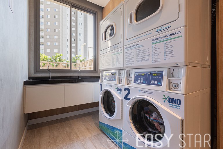 Easy Star - Lindo studio no coração de Moema - IP01H