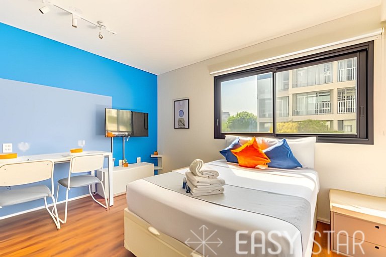 Easy Star - Studio encantador em Moema - LC01I