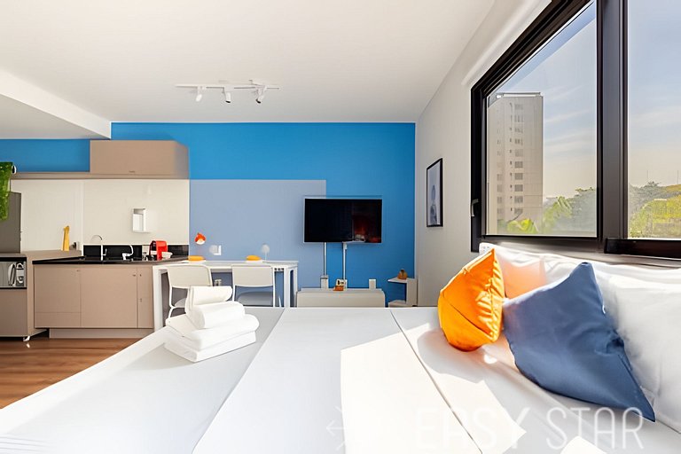 Easy Star - Studio encantador em Moema - LC01I