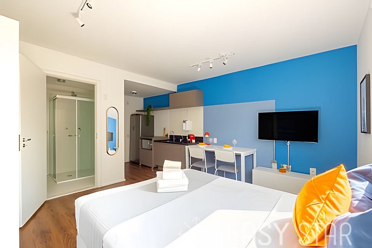 Easy Star - Studio encantador em Moema - LC01I
