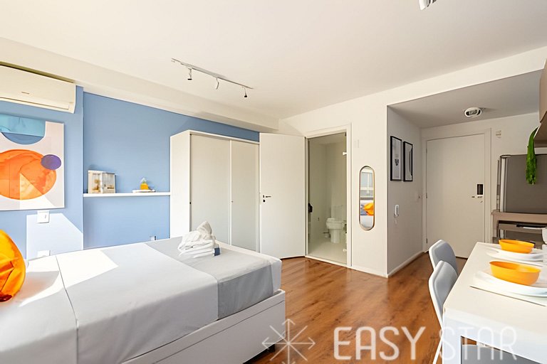 Easy Star - Studio encantador em Moema - LC01I