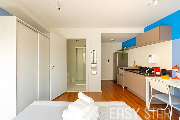Easy Star - Studio encantador em Moema - LC01I