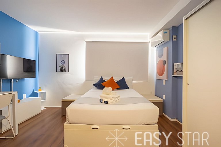 Easy Star - Studio encantador em Moema - LC01I
