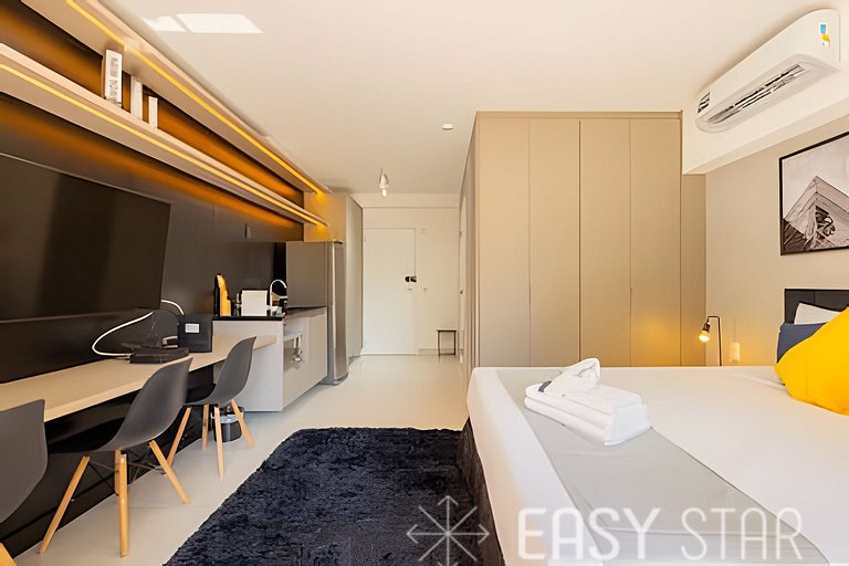 Easy Star - Charmoso studio ao lado da Estação Moema - LD01I