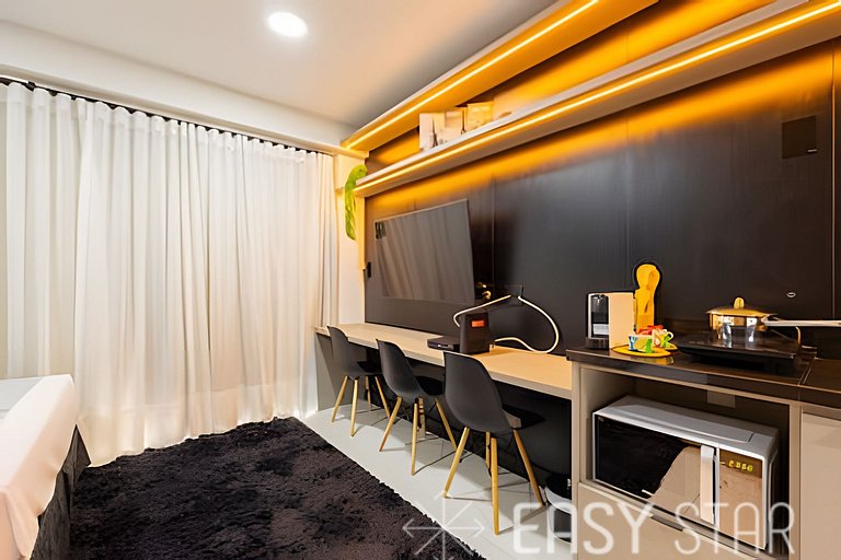 Easy Star - Charmoso studio ao lado da Estação Moema - LD01I