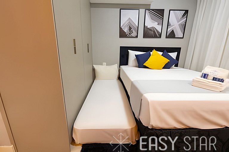 Easy Star - Charmoso studio ao lado da Estação Moema - LD01I