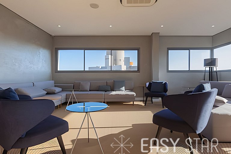 Easy Star - Charmoso studio ao lado da Estação Moema - LD01I