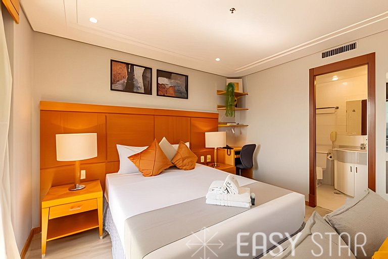 Easy Star - Encantador Flat c/ Estacionamiento en el Corazón